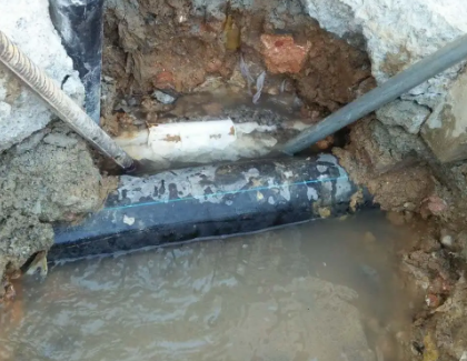 安仁测漏水之水管漏水